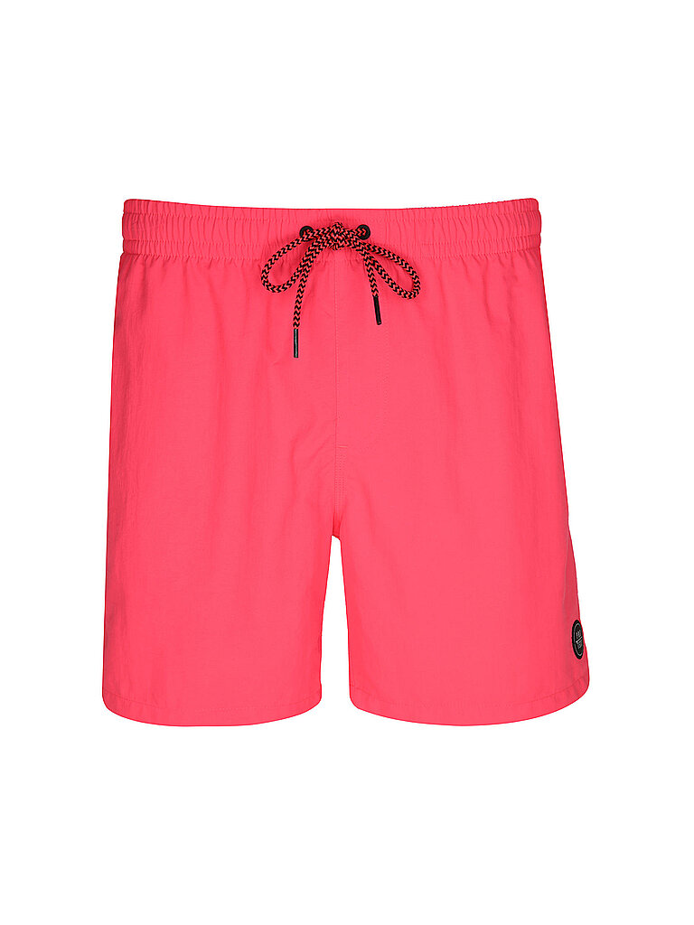 PROTEST Herren Badeshorts FASTER  pink | S