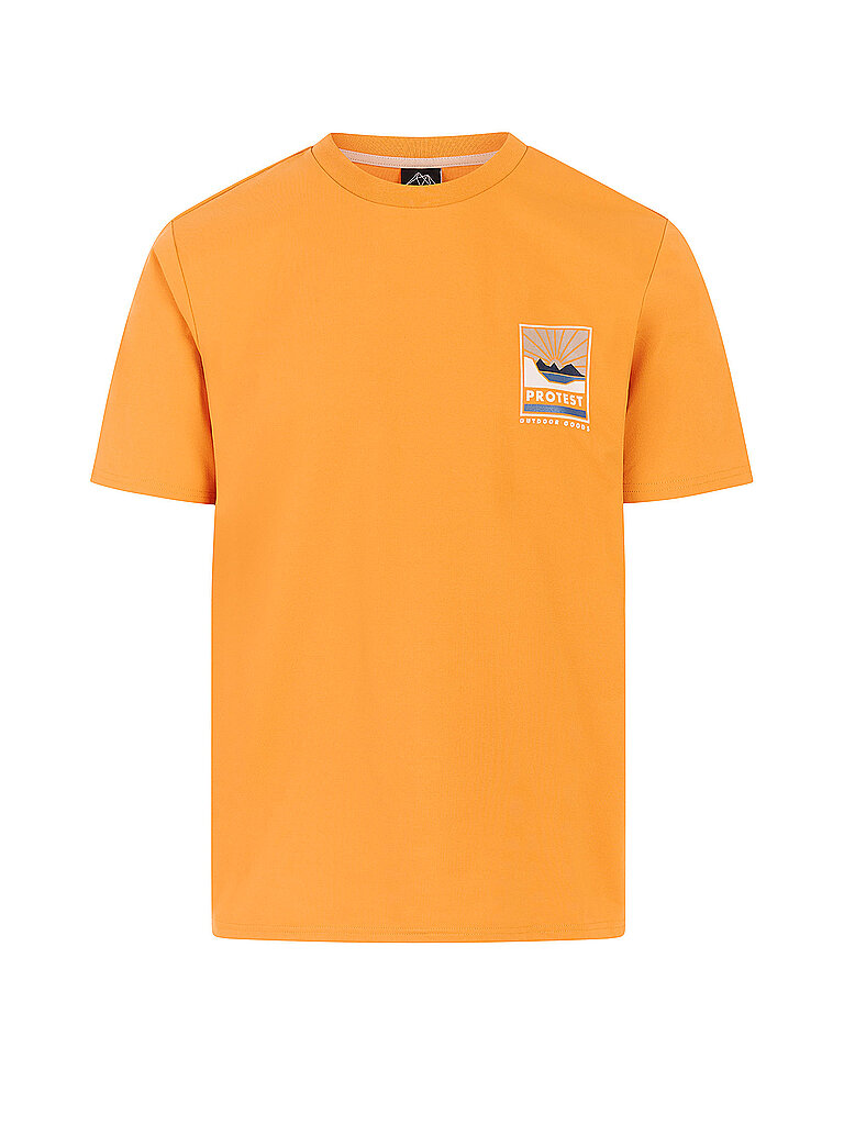 Protest Beachshirt Stoff Antibakteriell Reguläre Passform Camel