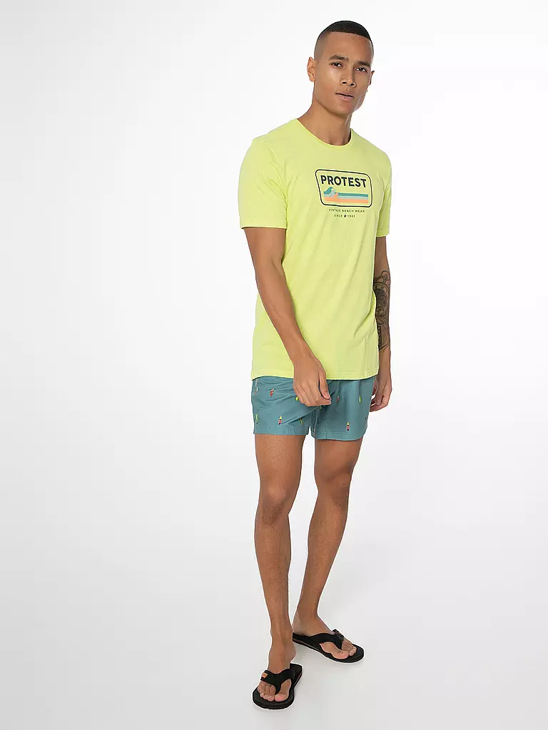 PROTEST | Herren Beachshirt Prtcaarlo  | grün