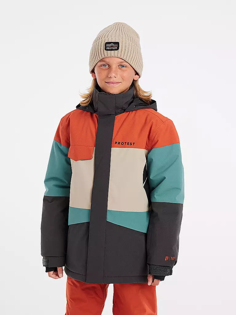 PROTEST | Jungen Snowboardjacke PRTPECKER JR | grau