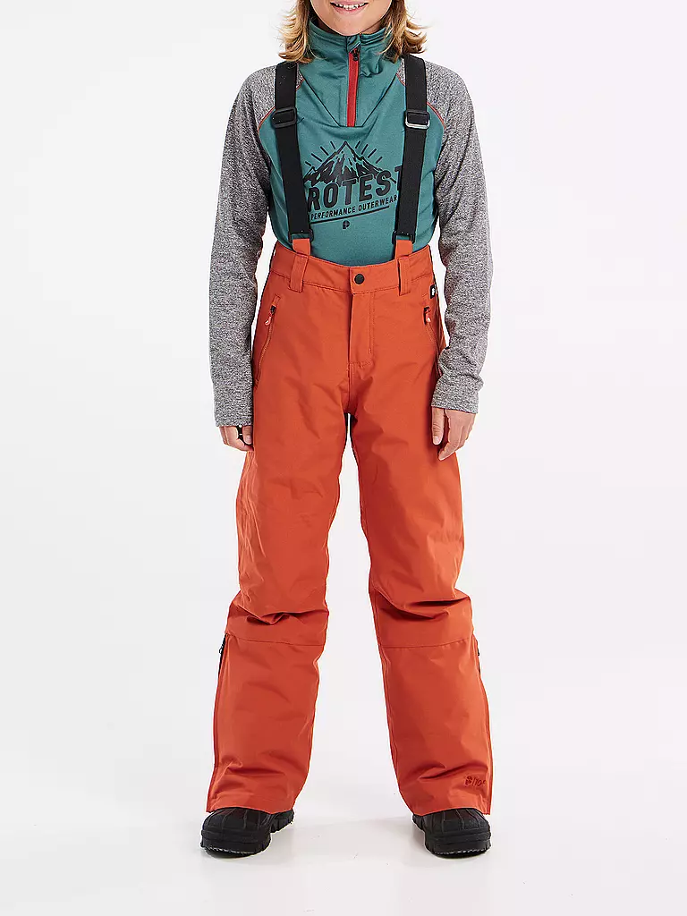 PROTEST | Kinder Snowboardhose Spiket JR | koralle