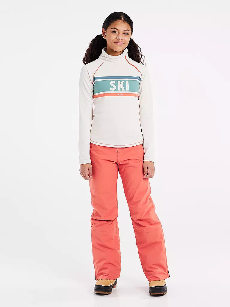 PROTEST | Mädchen Ski Unterzieher PRTVESH JR 1/4 Zip | weiss