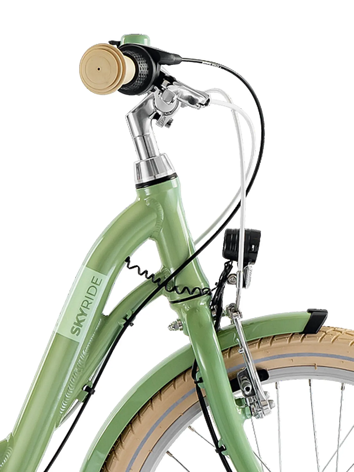 PUKY | Jugend Fahrrad Skyride 20-3 Classic | grün