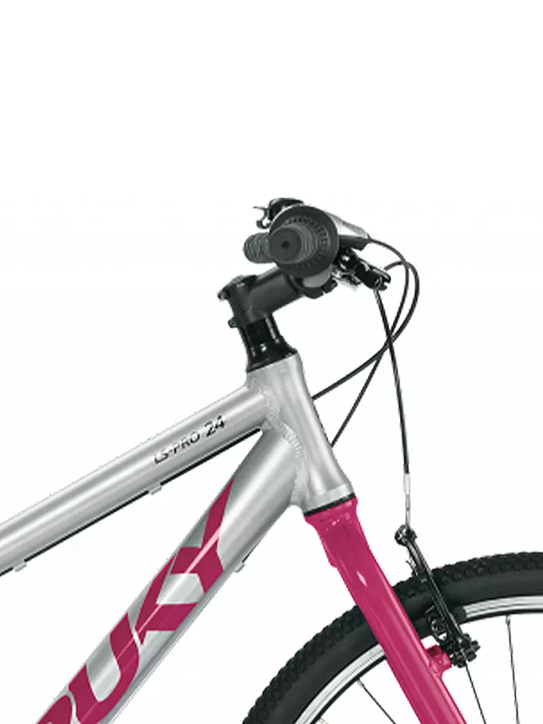 PUKY | Jugendfahrrad 24" LS-Pro 24-8 | silber