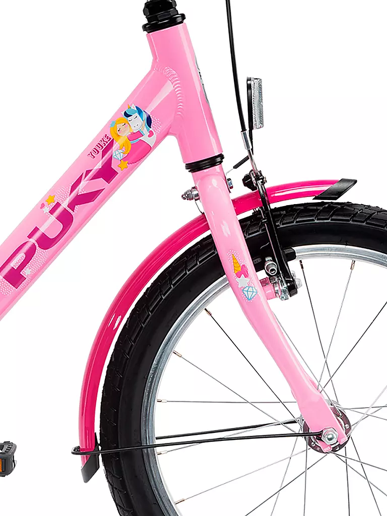 PUKY | Kinderfahrrad Youke 18 Alu  | rosa