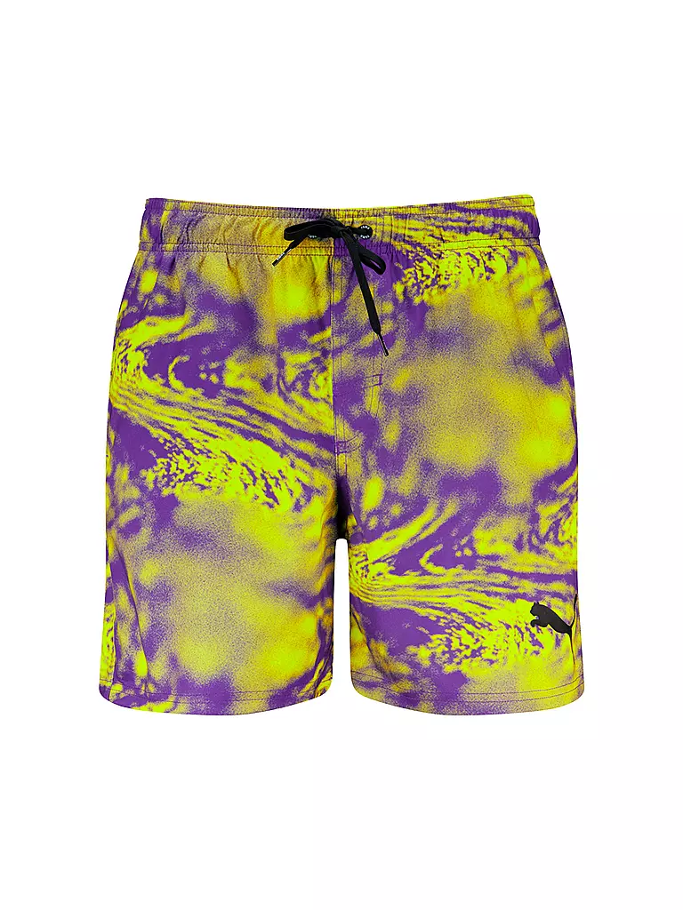 PUMA |  Herren Badeshort Printed  | lila