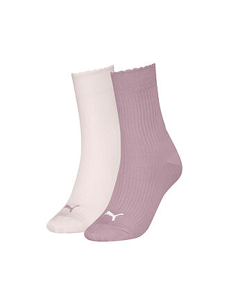 PUMA | Damen Freizeitsocken Scallop Edge 2er Pack