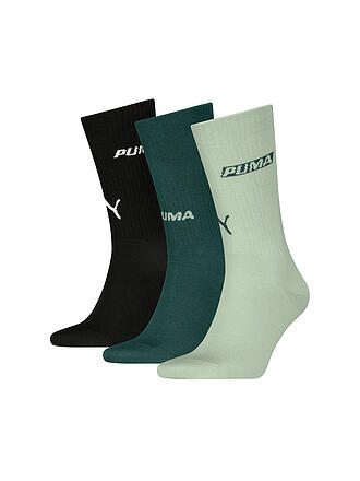 PUMA | Herren Freizeitsocken  Logo Stacking Crew 3er Pkg.