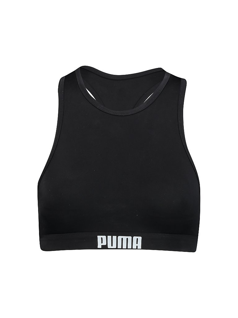 Puma Bikinioberteil Racerback Gefüttert Schwarz