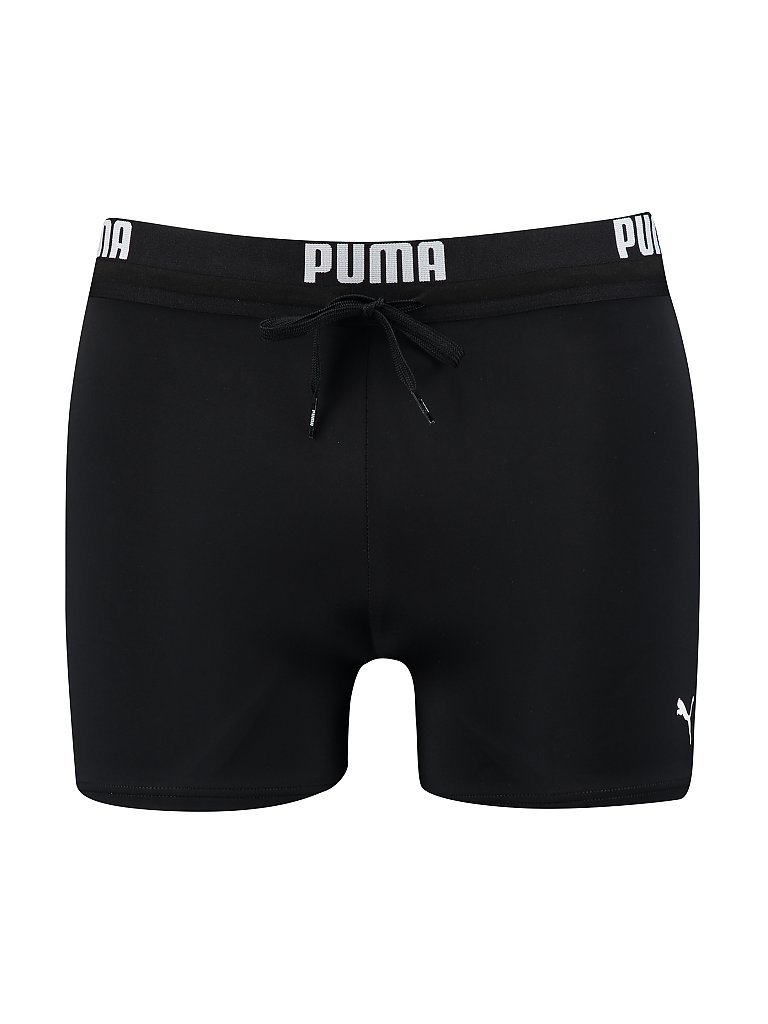 Puma Beinbadehose Tunnelzug Baumwolle-Nylon Schwarz