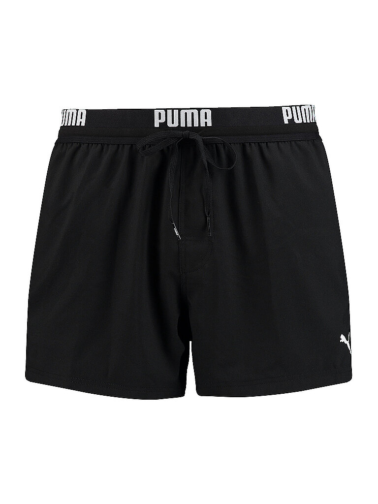 Herren Badeshorts Logo schwarz S M