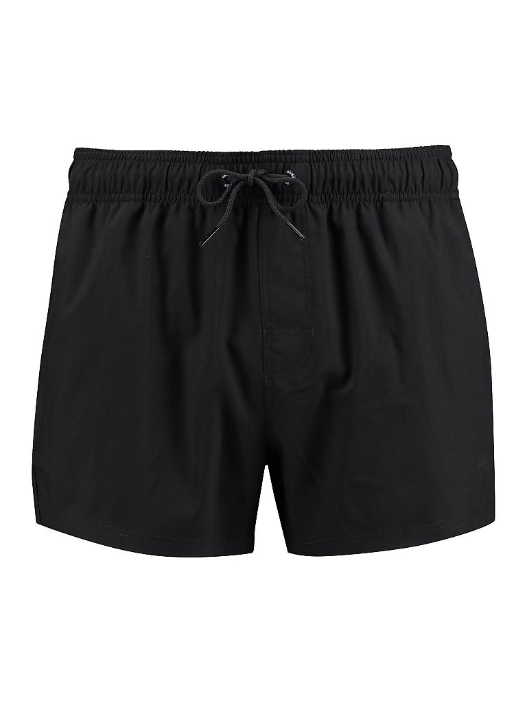 Herren Badeshorts schwarz L M
