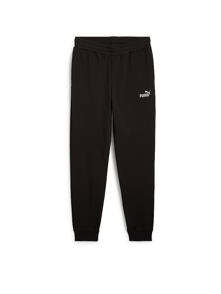 Puma Jogginghose Sweatpants Logo Baumwolle-Polyester Schwarz