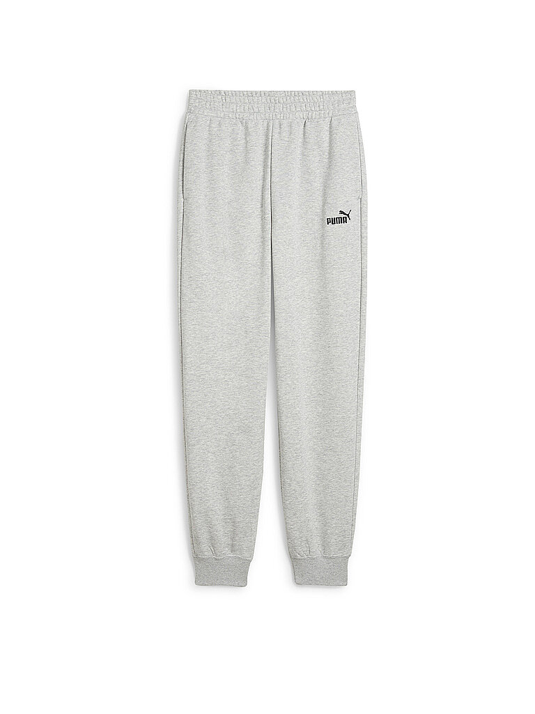 Puma Jogginghose Comfort High Waist Gerippte Grau