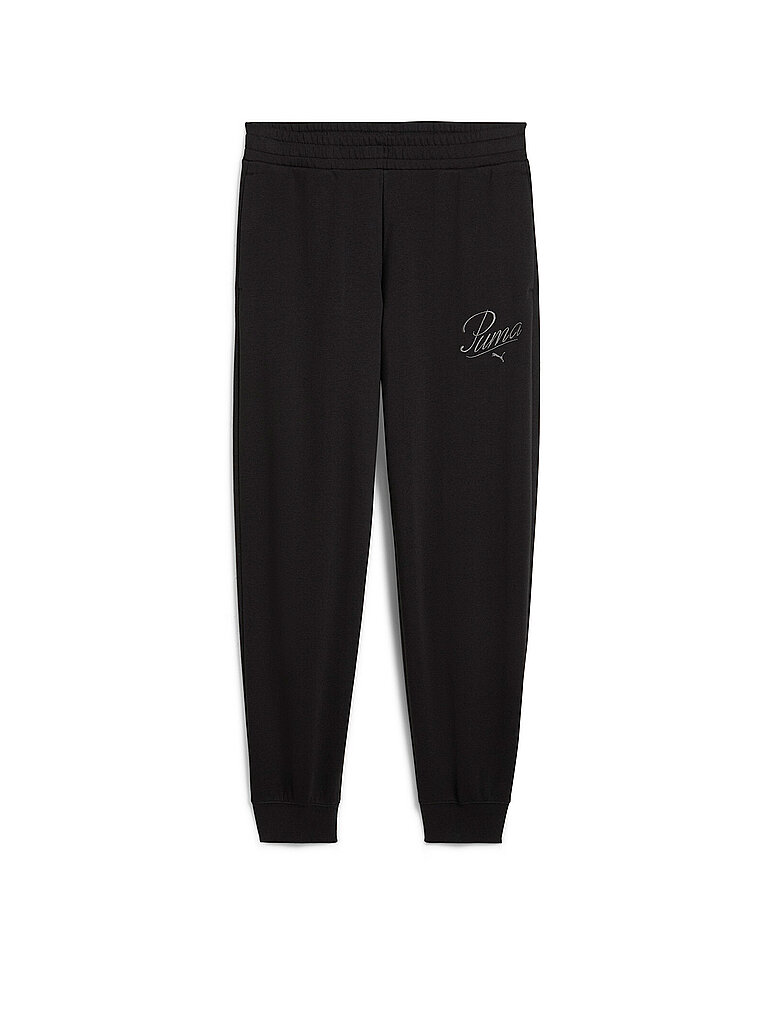 PUMA Damen Jogginghose ESS SCRIPT Comfort schwarz | XL
