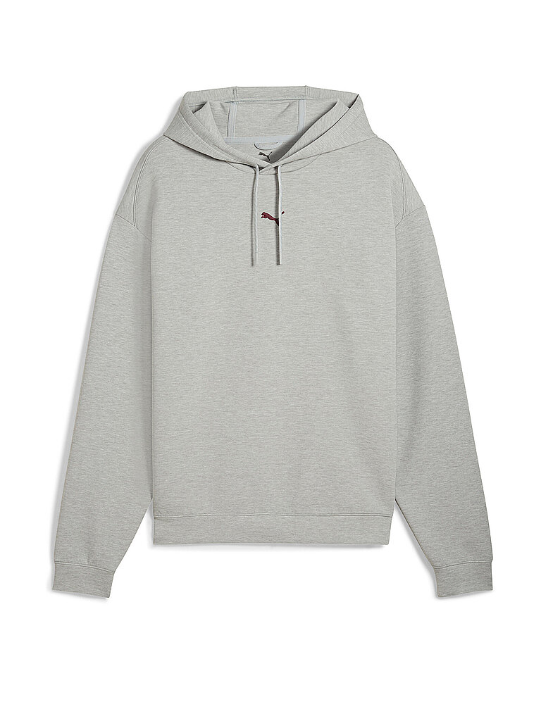 Puma Hoodie Cloudspun Komfort Polyester-Lyocell-Es Grau