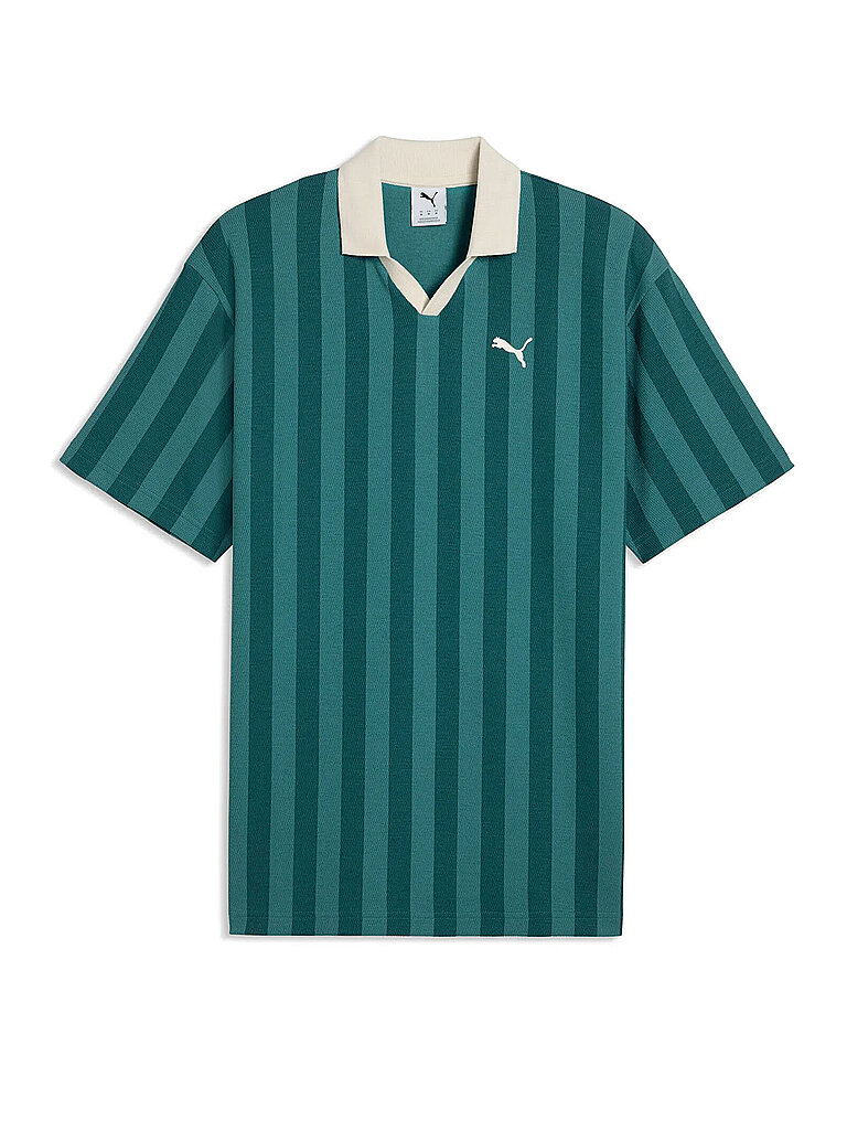 PUMA Herren Polo Class Relaxed Pinnacle petrol | M