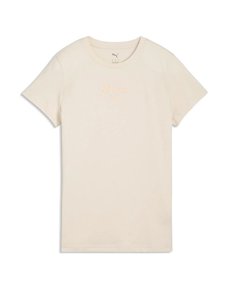 Puma T-Shirt Script Creme