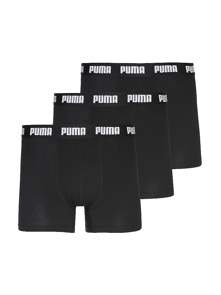 Puma Boxershorts Everyday 3er Pack Schwarz