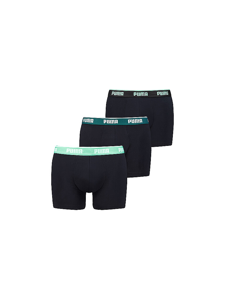 Puma Boxer Shorts 3er Pack Baumwolle-Polyester Schwarz