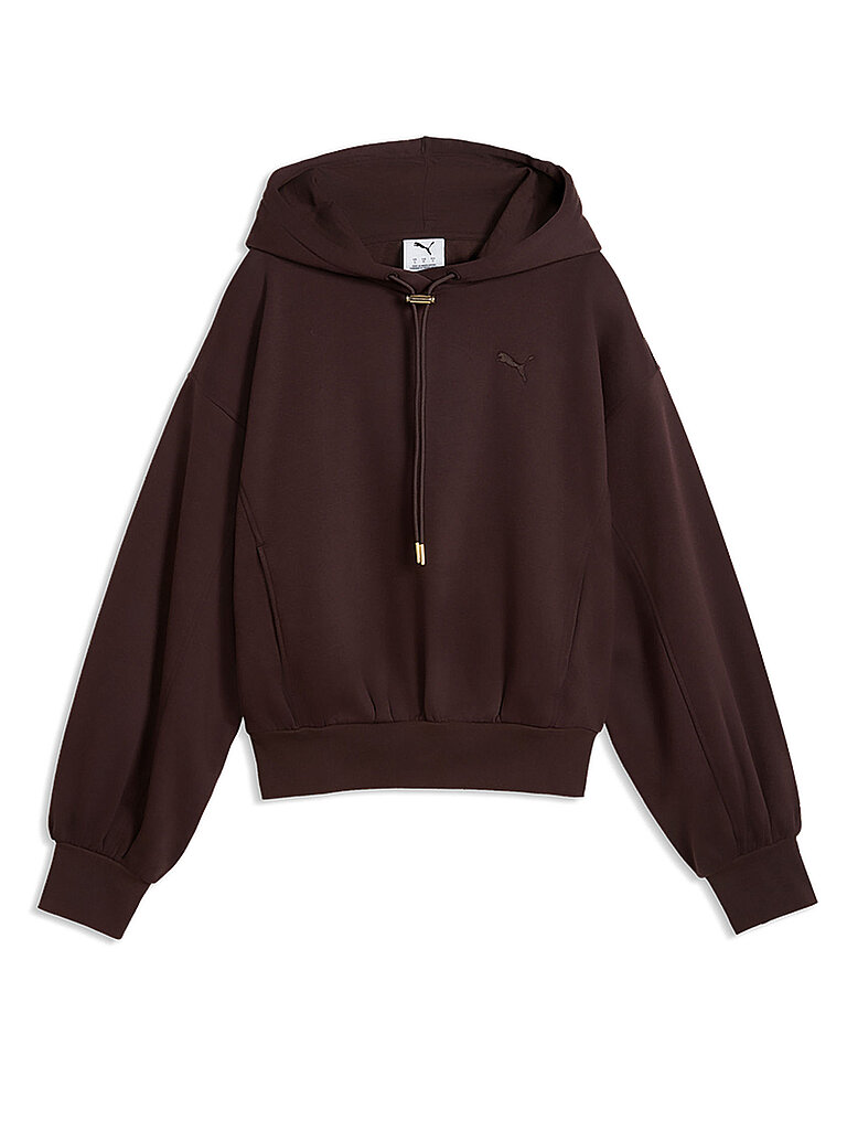 PUMA Damen Hoodie Her Relaxed braun | M