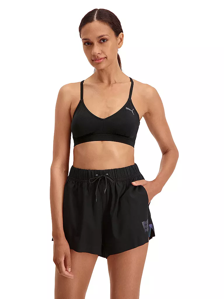 PUMA | Damen Badeshort High Waist | schwarz