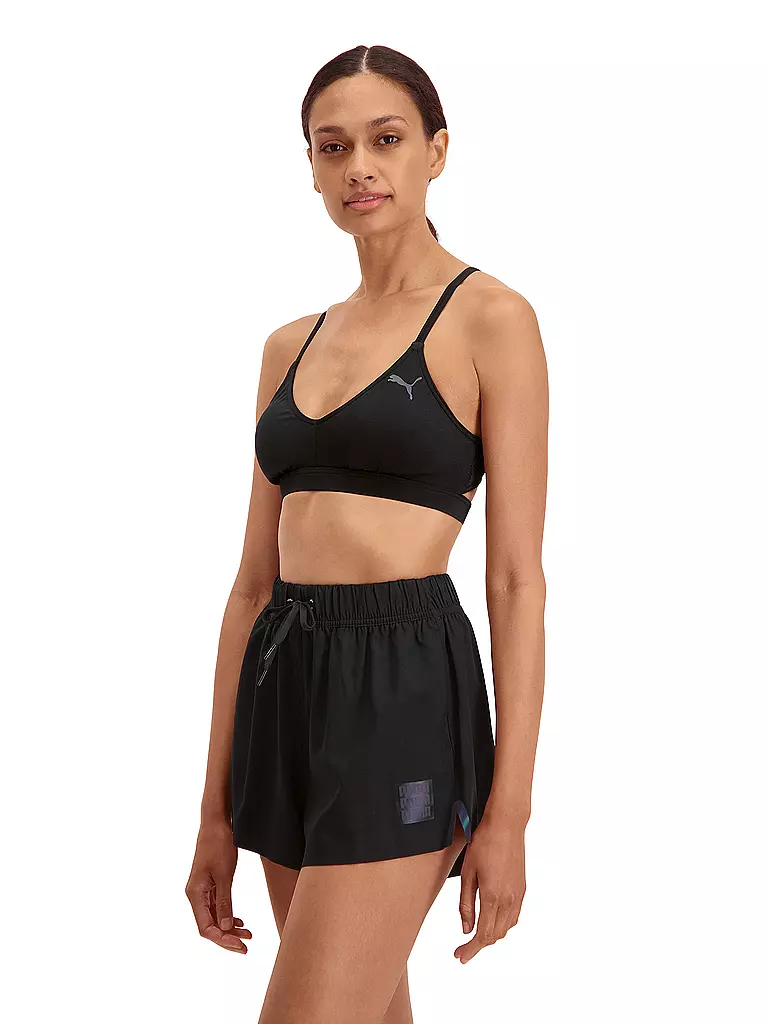 PUMA | Damen Badeshort High Waist | schwarz