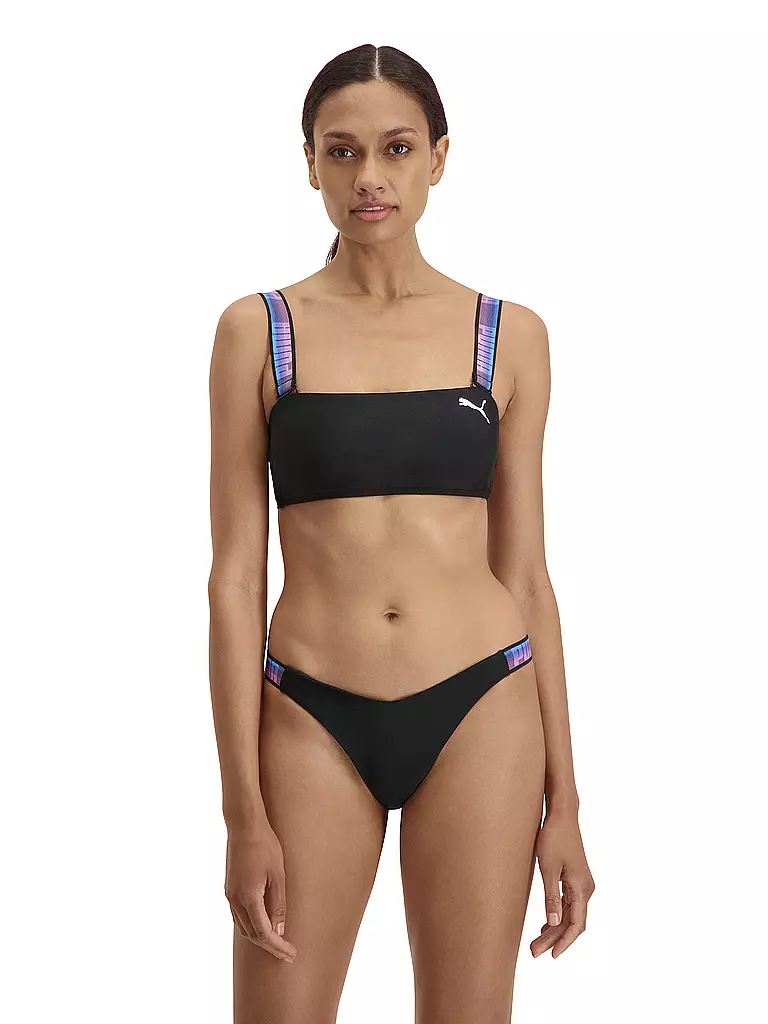 PUMA | Damen Bikinihose Brazilian | schwarz