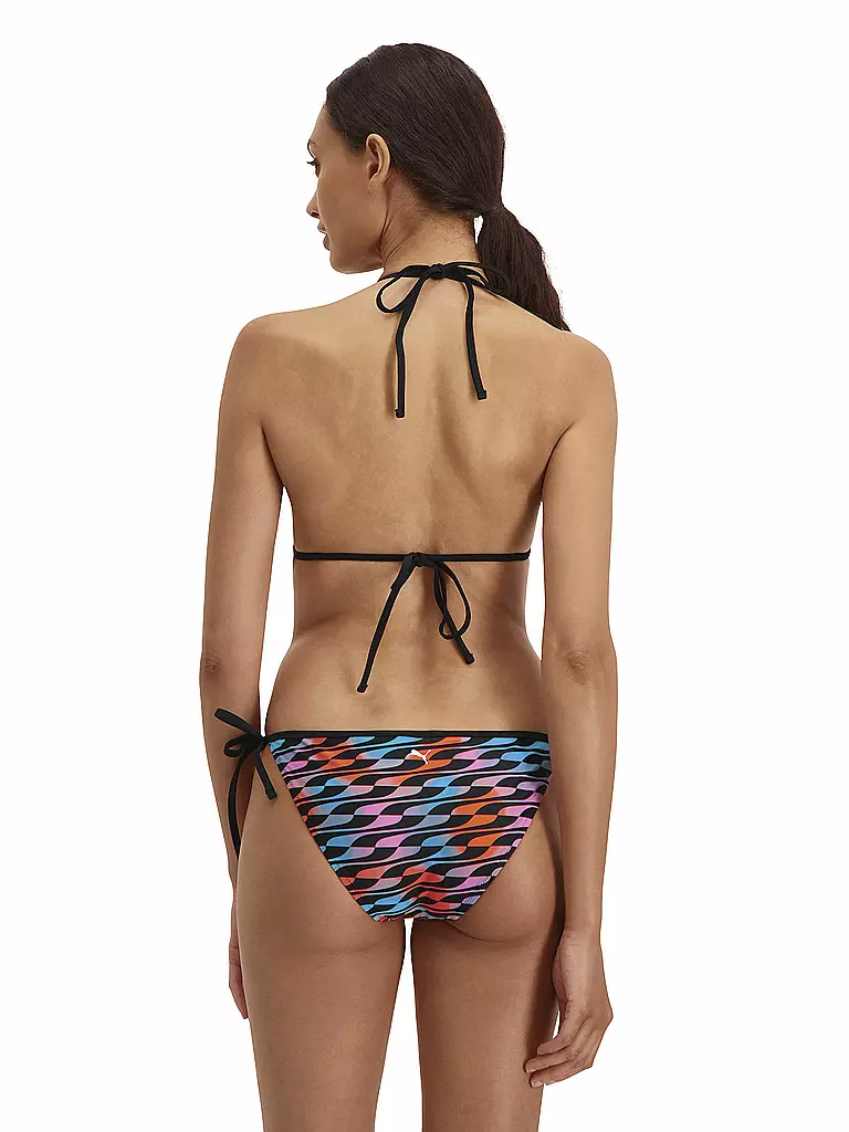 PUMA | Damen Bikinihose Formstrip mit seitlichem Band | schwarz