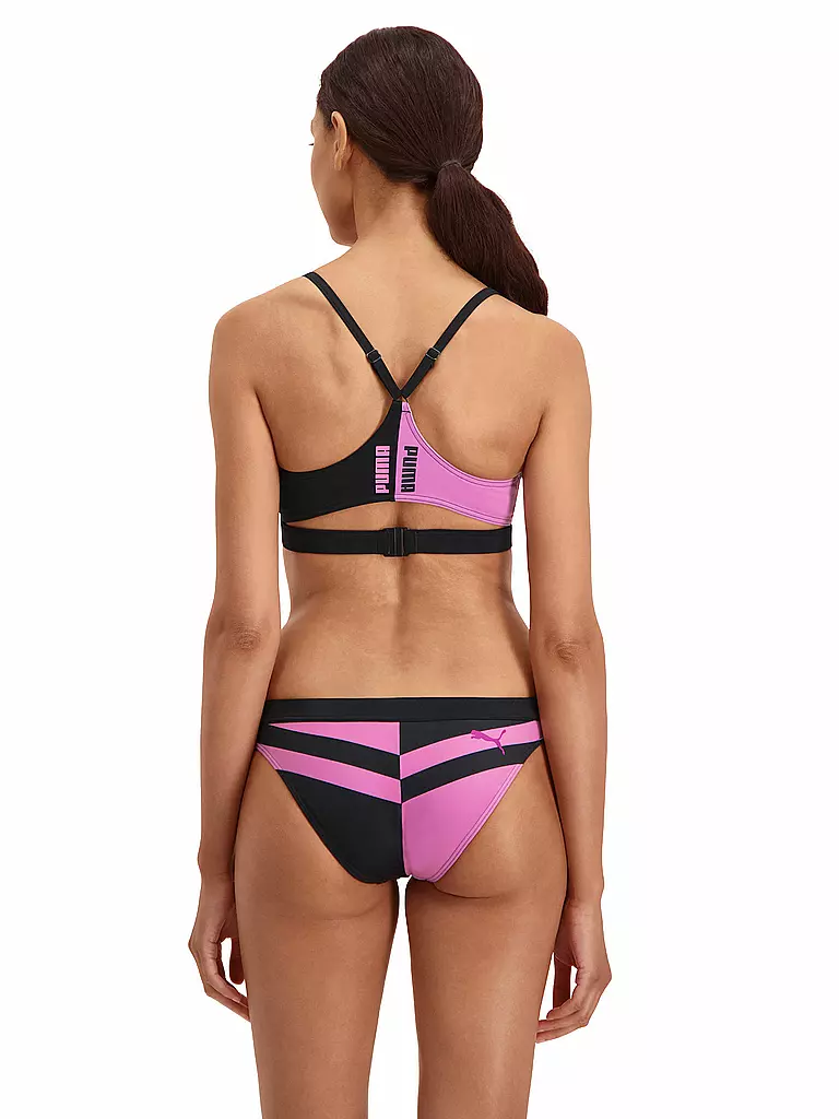 PUMA | Damen Bikinihose Heritage Stripe | pink