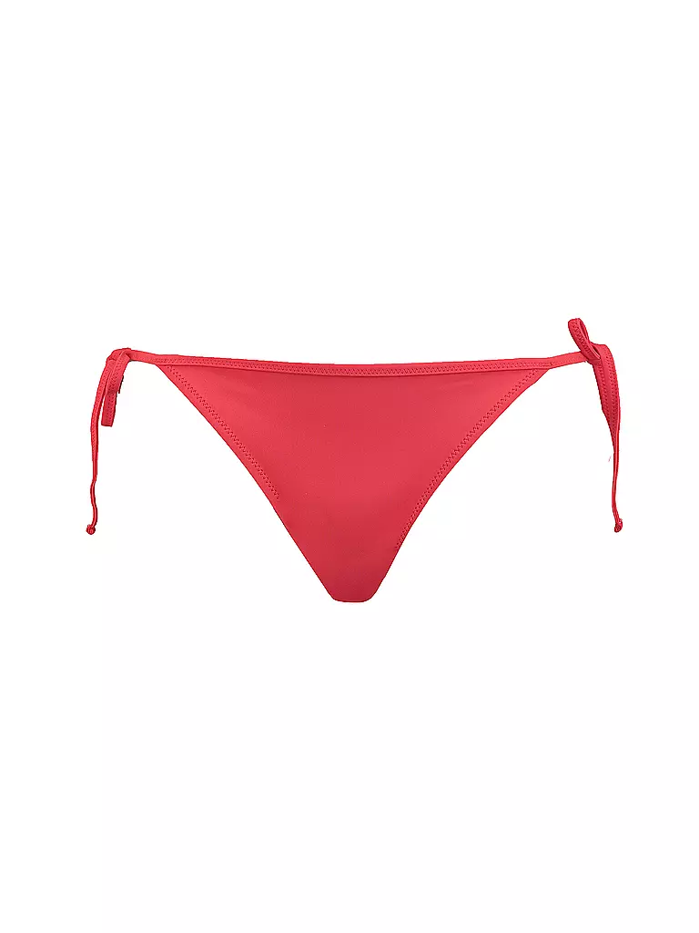 PUMA | Damen Bikinihose mit seitlicher Schnürung | rot