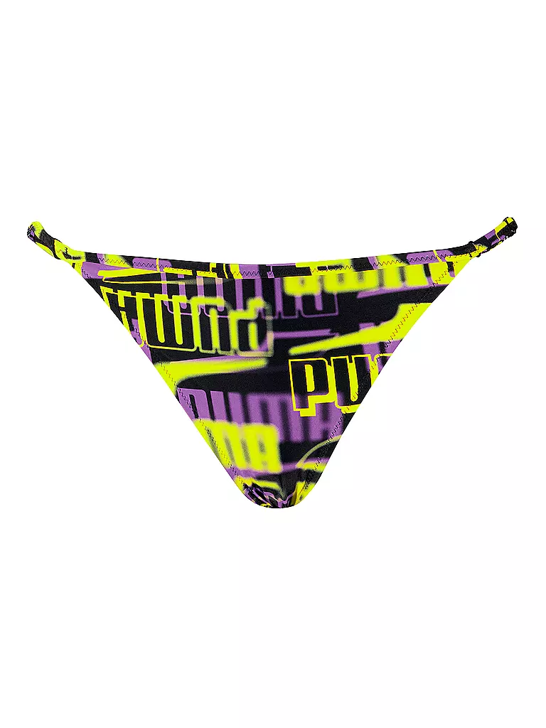 PUMA | Damen Bikinihose Printed Side Strap | bunt