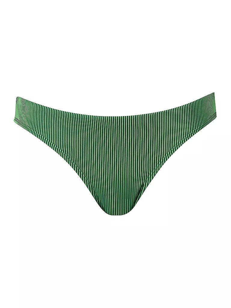 PUMA | Damen Bikinihose Ribbed Brazilian | grün