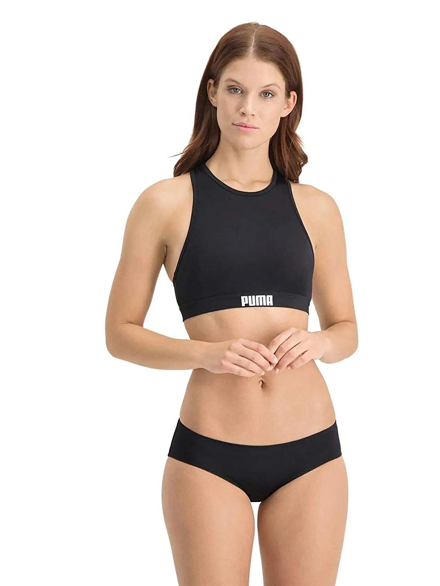 PUMA | Damen Bikinihose | schwarz