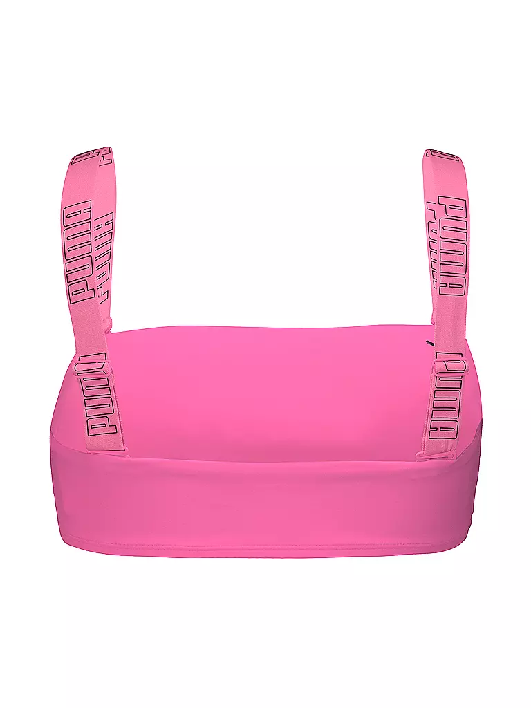 PUMA | Damen Bikinioberteil Bandeau | pink