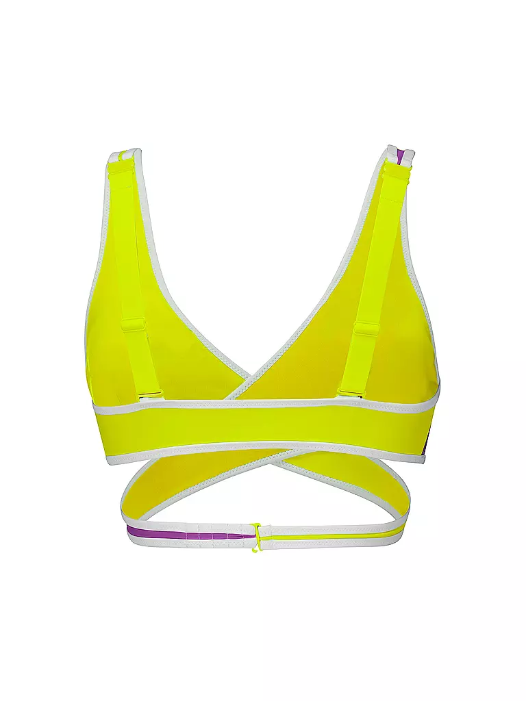 PUMA | Damen Bikinioberteil Contour Plunge | pink