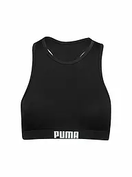 PUMA | Damen Bikinioberteil Racerback | Schwarz