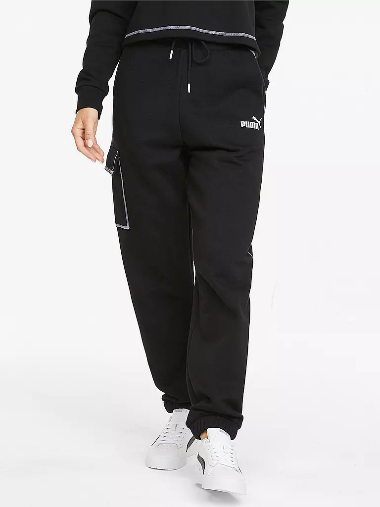 PUMA | Damen Cargohose Power | schwarz