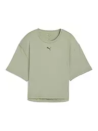 PUMA | Damen Fitnessshirt Cloudspun | hellgrün