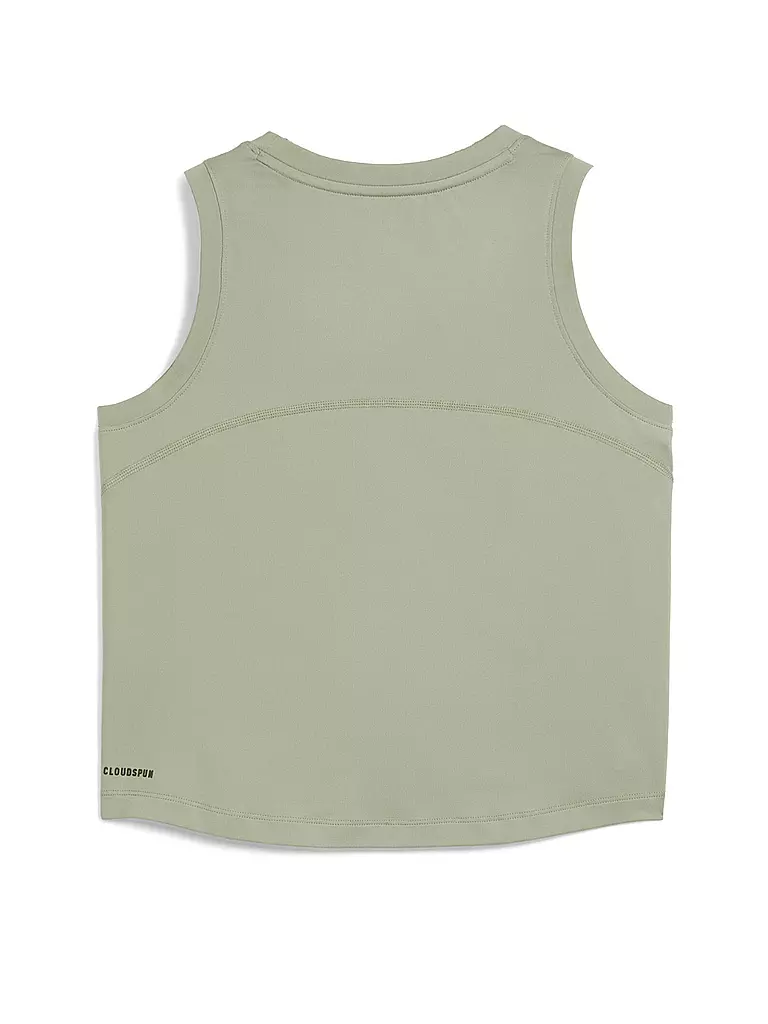 PUMA | Damen Fitnesstank CLOUDSPUN | hellgrün