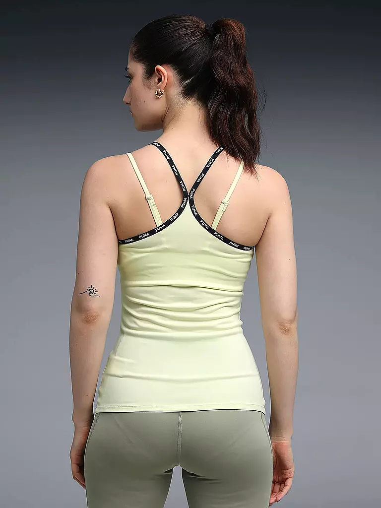 PUMA | Damen Fitnesstank Strong | gelb