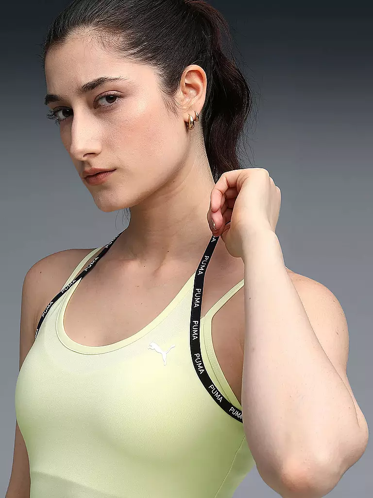 PUMA | Damen Fitnesstank Strong | gelb