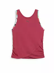 PUMA | Damen Fitnesstank Tropical | Rot
