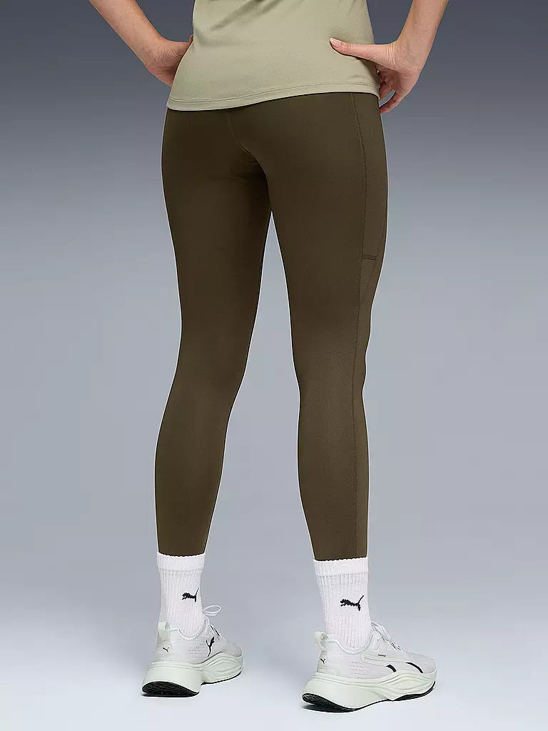 PUMA | Damen Fitnesstight Essential 7/8 | olive