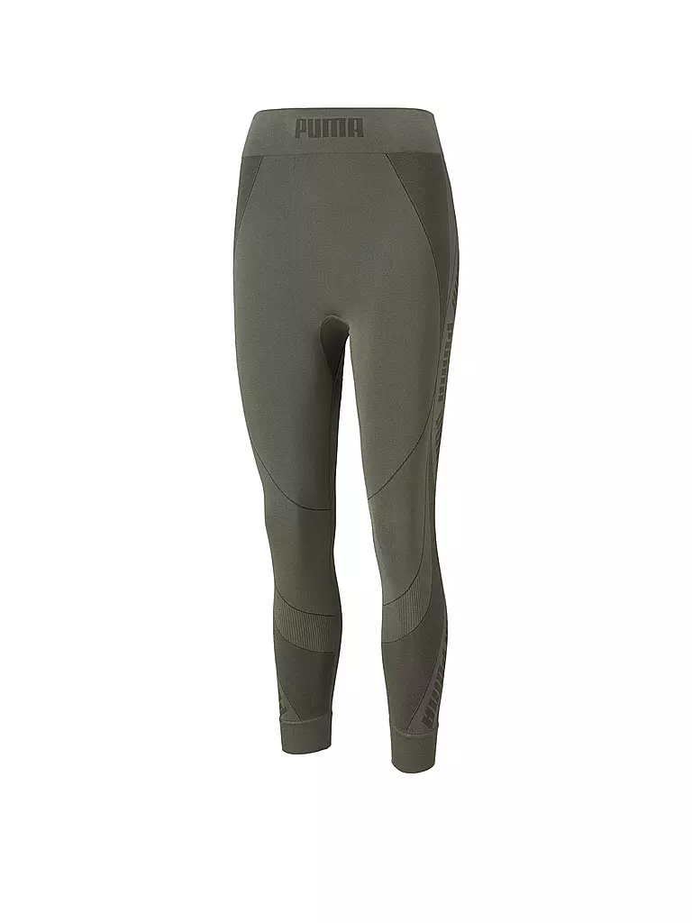 PUMA | Damen Fitnesstight Evostripe Evoknit 7/8 | olive