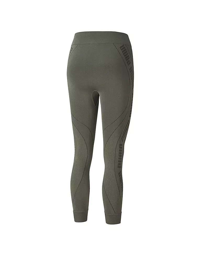 PUMA | Damen Fitnesstight Evostripe Evoknit 7/8 | olive