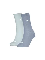PUMA | Damen Freizeitsocken 2er Pack | hellblau