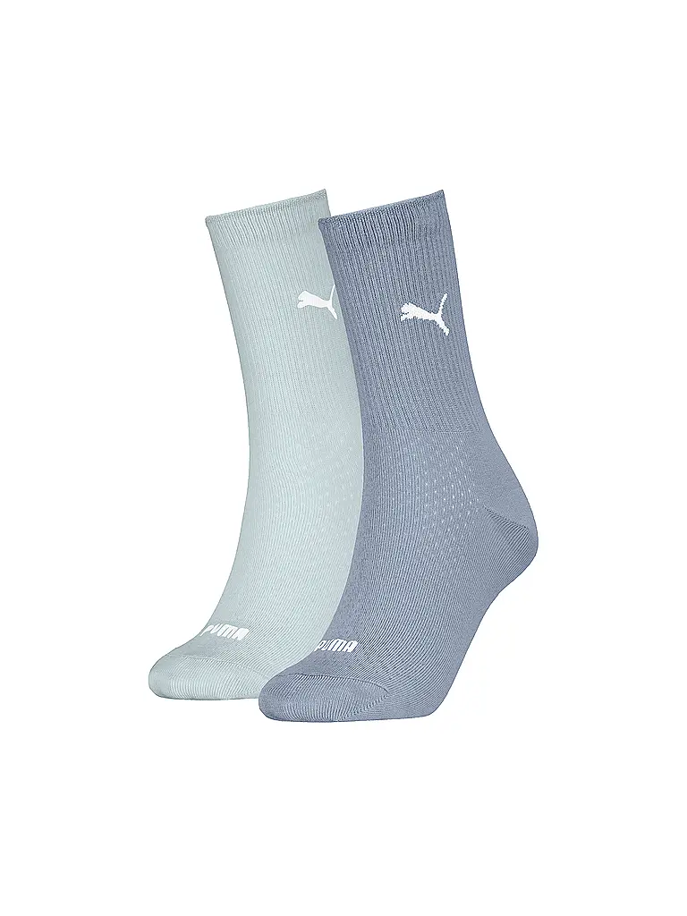 PUMA | Damen Freizeitsocken 2er Pack | hellblau