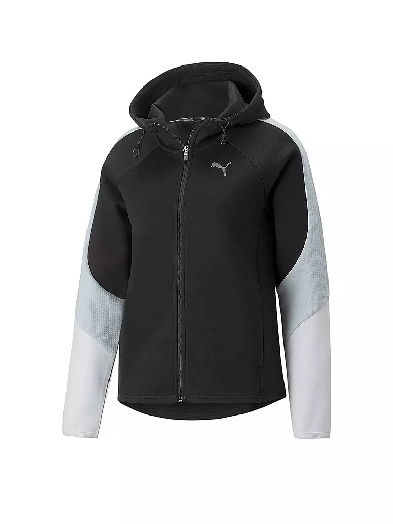 PUMA | Damen Hoodie Evostripe | schwarz