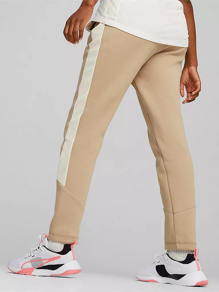 PUMA | Damen Jogginghose Evostripe High Waist | camel